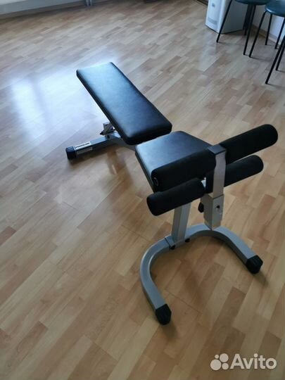 Body Solid Powerline скамья для пресса