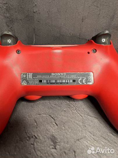 Sony DualShock 4v2 Magma Red PS4/PC