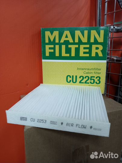 Фильтр салонный mann CU2253