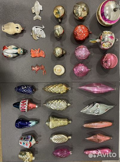 Елочные игрушки СССР