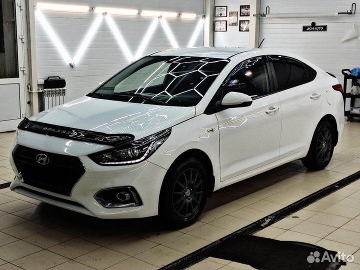Hyundai Solaris 1.6 AT, 2018, 98 297 км