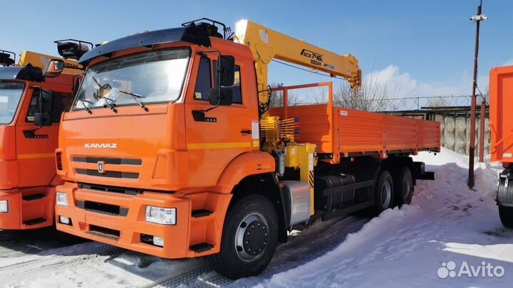 КамАЗ 6520-23072-53 с КМУ, 2023