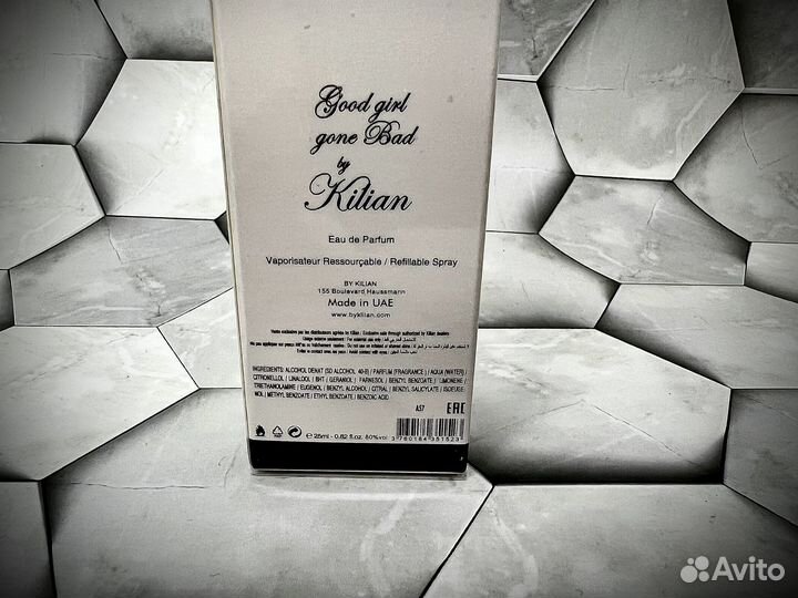 Kilian good girl gone bad женские духи