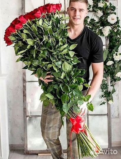 101 Роза Цветы Букеты 51 25 Роз Доставка