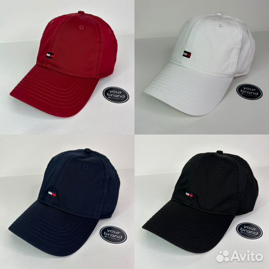 Кепка / бейсболка Tommy Hilfiger серая