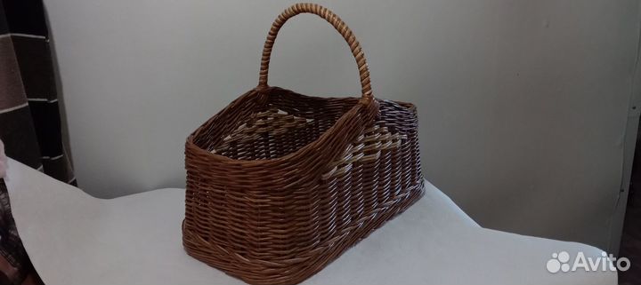 Корзины из бумажной лозы