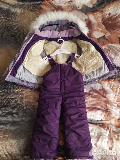 Зимний костюм для девочки