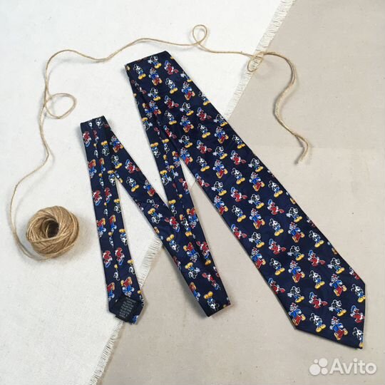 Винтажный галстук Mickey Unlimited