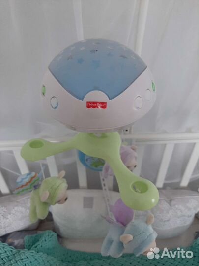 Мобиль на кроватку fisher price