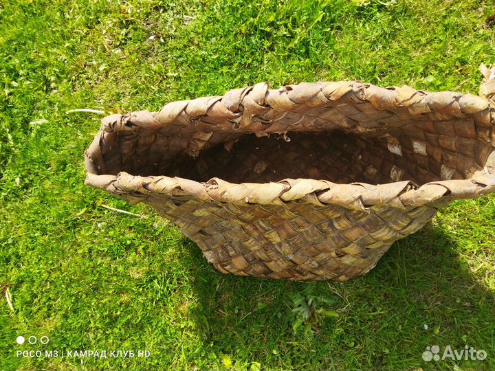 Корзина из бересты