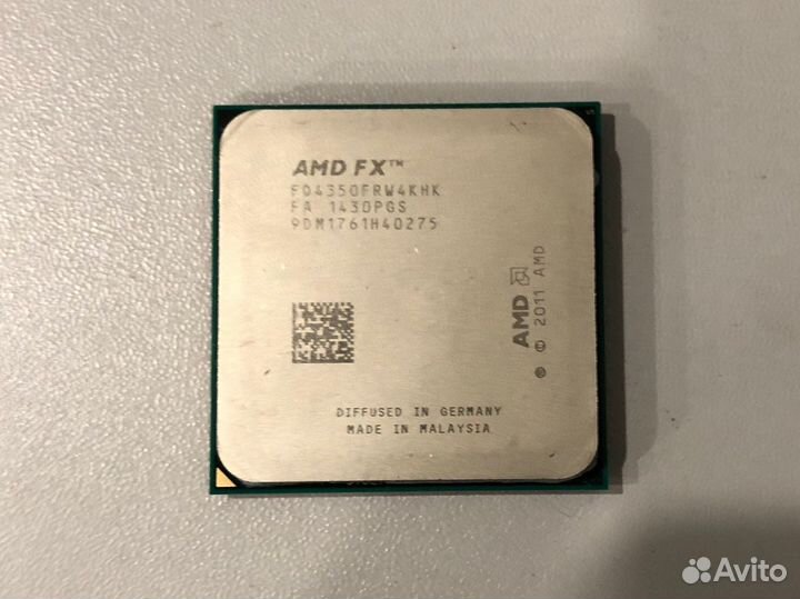 Процессор amd fx4350