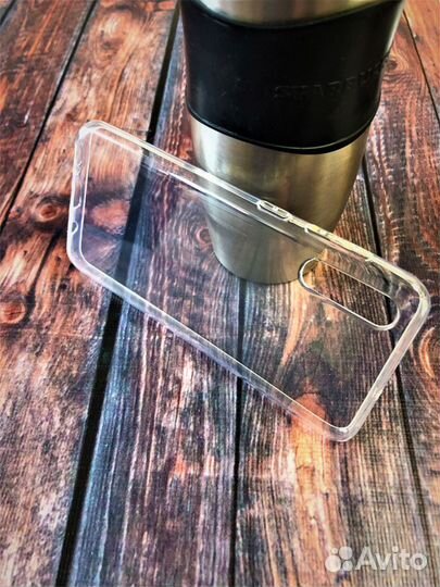 Чехол на Samsung Galaxy A50 прозрачный