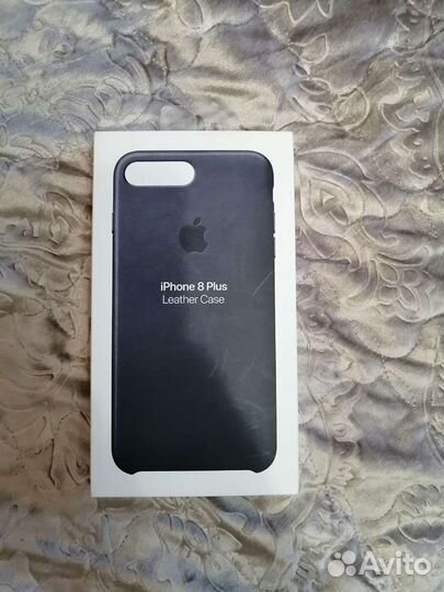 Кожаный чехол для iPhone 8 Plus