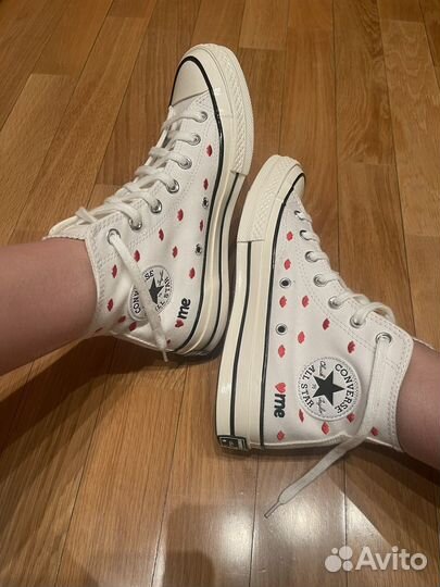 Кеды converse женские 38 размер высокие