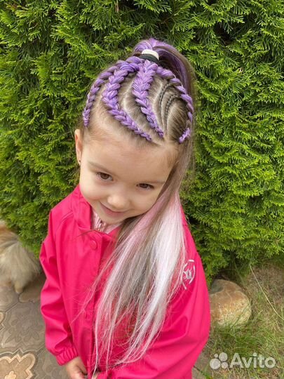 Брейды, боксерки, брейды в хвост, коса ким, дилара