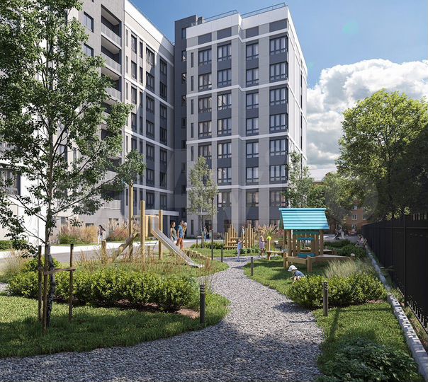 3-к. квартира, 88,8 м², 1/8 эт.