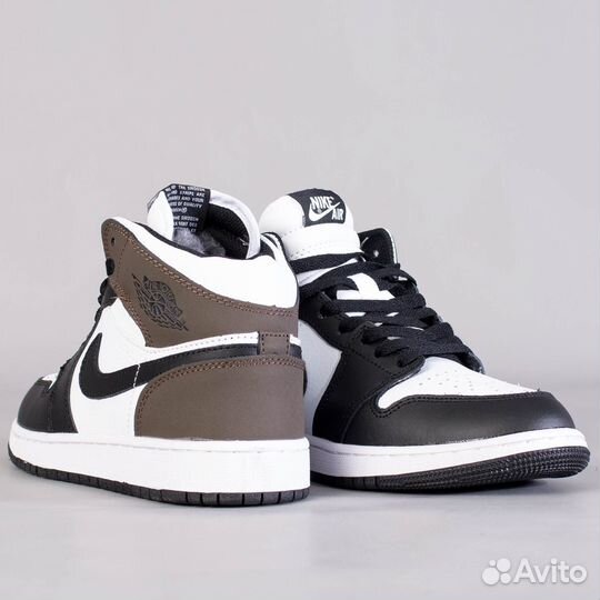 36 Зимние Кроссовки Nike* Jordan 1 Retro High, Dar