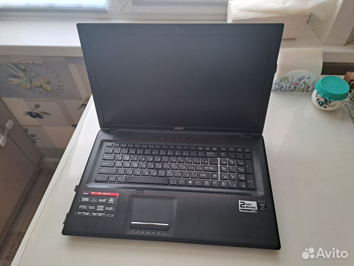 Игровой ноутбук msi