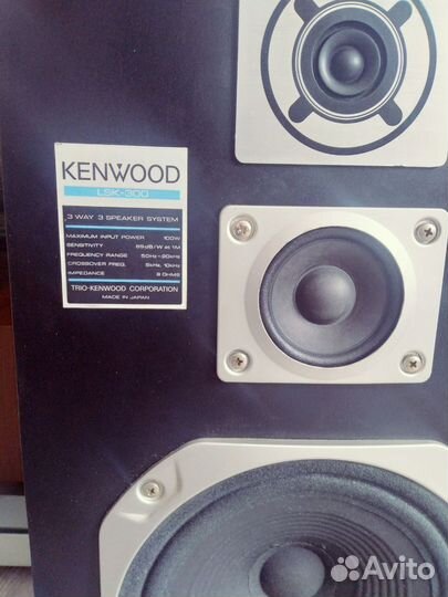 Колонки Trio-kenwood LSK-300