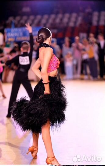 Платье для бальных танцев латина ю2