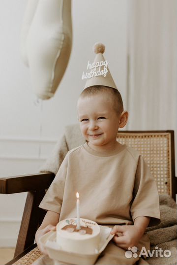 Колпак на день рождения новый