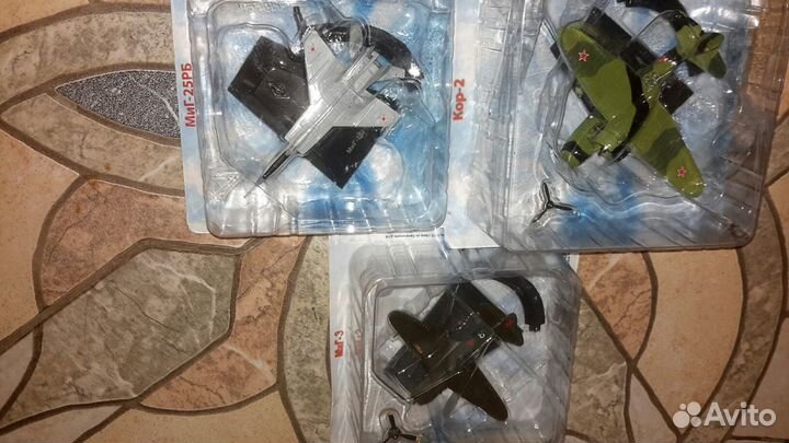 Модели самолетов из журнала 