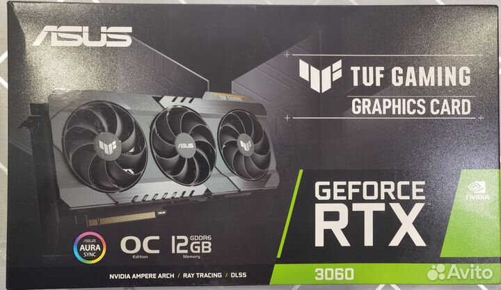 Видеокарта rtx 3060 12 гб