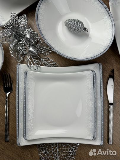 Сервиз Vinci White Rose стиль Villeroy Boch