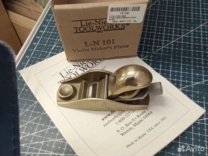 Рубанок lie-nielsen №101