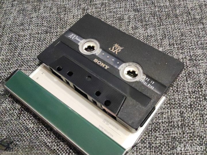 Аудиокассеты Sony metal SR100, Maxell XLll S 100