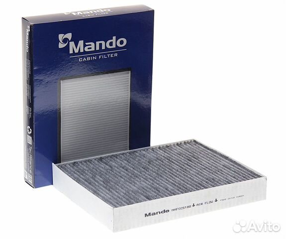 Фильтр воздушный салона VW Touareg (11) угольный m