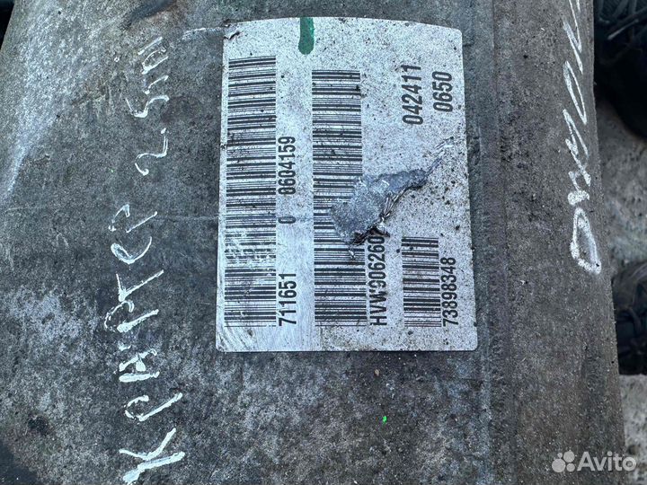 Кпп механическая (МКПП) Volkswagen Crafter 2010