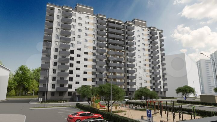 1-к. квартира, 38,3 м², 11/13 эт.