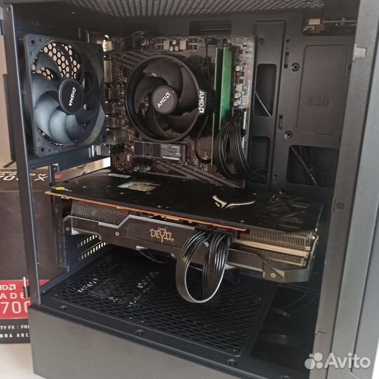 Ryzen 5 2600 + AMD RED devil 5700 XT+16gbDDR4+nvme
