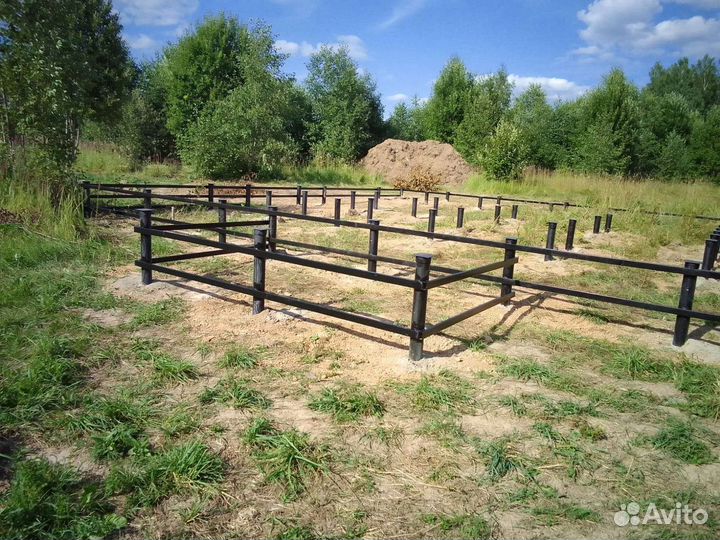 Винтовые сваи под ключ установка