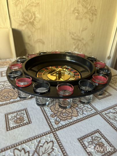 Набор для игры в рулетку (стекло)