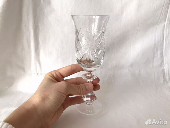 Витажный хрустальный бокал, СССР