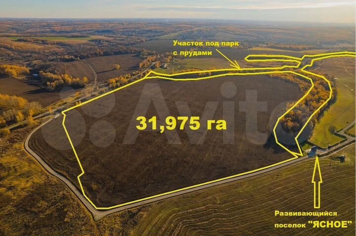 Участок 31,98 га (СНТ, ДНП)