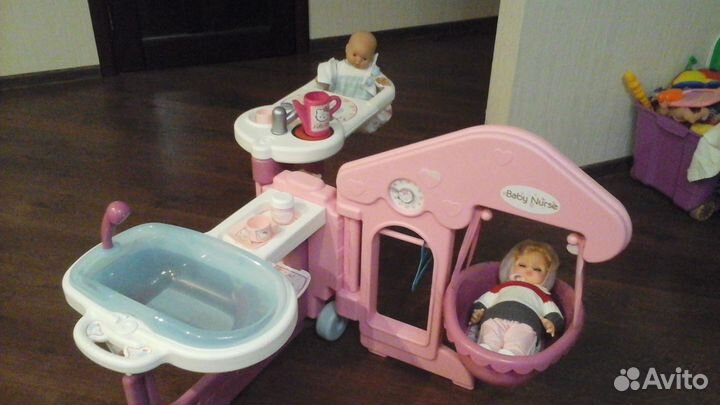 Центр для игры с куклой Smoby