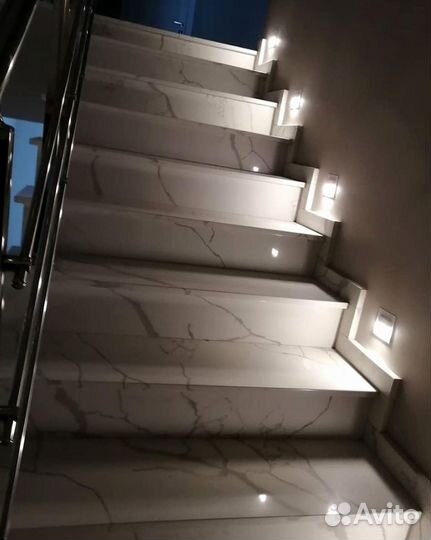 Лестница из искусственного камня