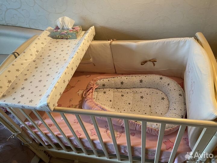 Кокон гнездышко для новорожденных