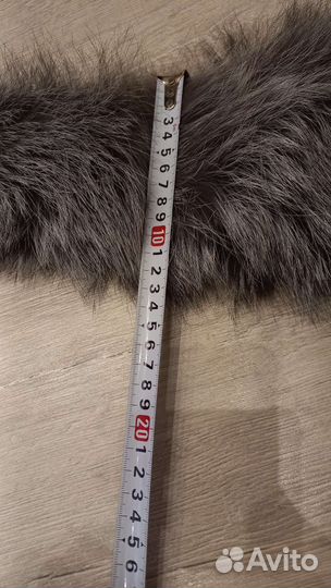 Меховой воротник песец