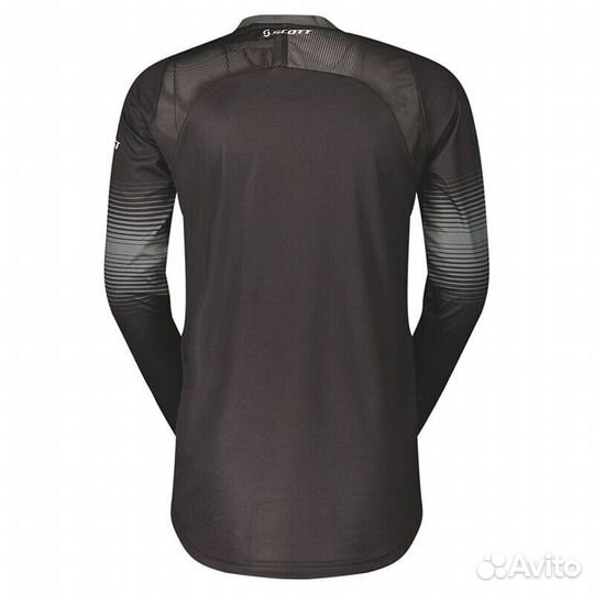 Scott 450 Podium Jersey Black Grey Черный