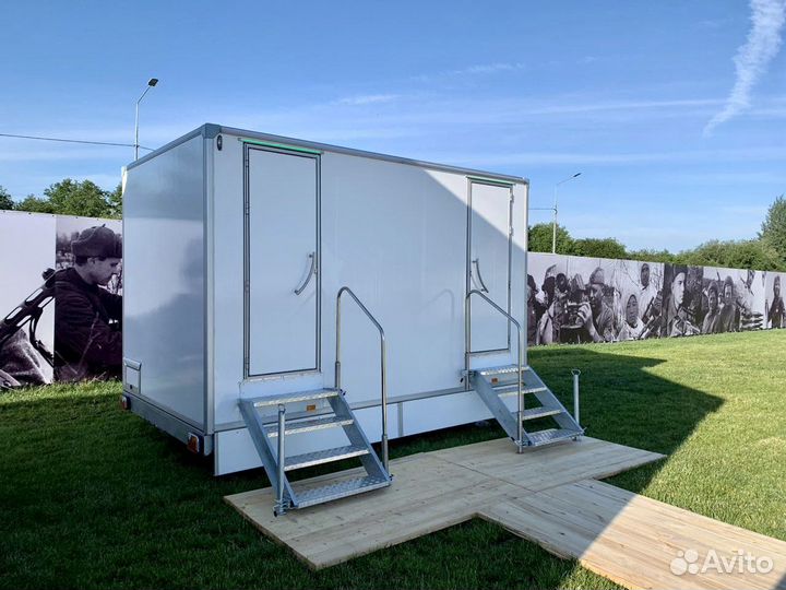 Аренда и продажа передвижных VIP туалетных модулей