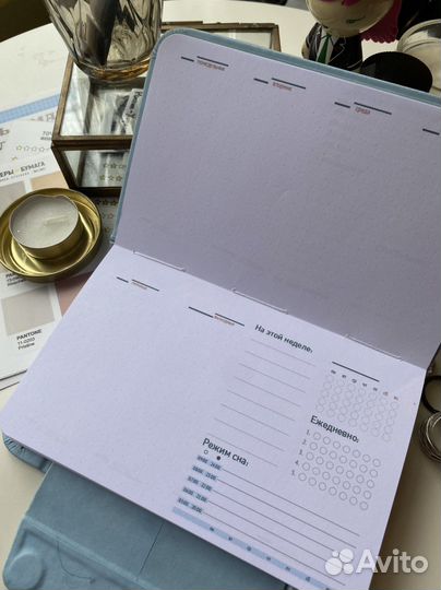 Блокнот планер в виде кассеты ручная работа