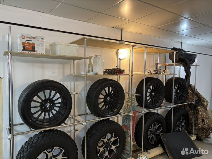 Колеса BMW r18 619 стиль + резина + датчики