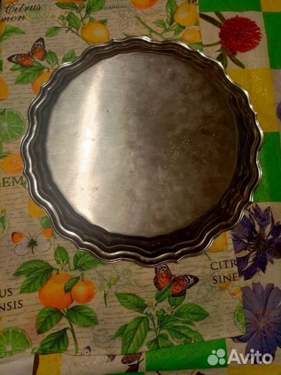 Поднос Мельхиор СССР
