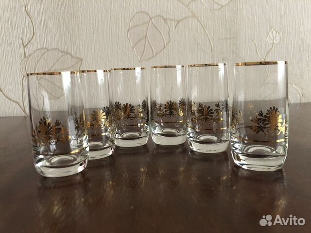 Стаканы, фужеры, рюмки