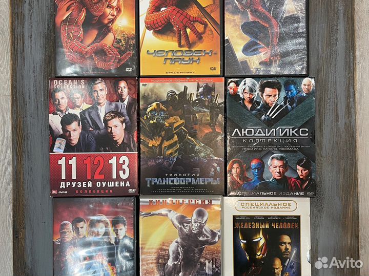 Фильма на DVD, Marvel