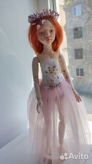 Интерьерная кукла ручной работы